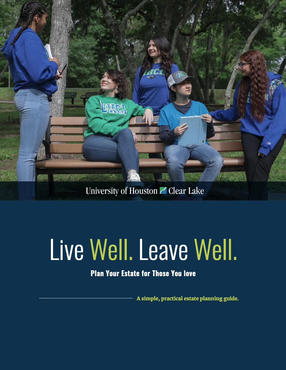 Cover of University of Houston Clear Lake Estate Planning Guide